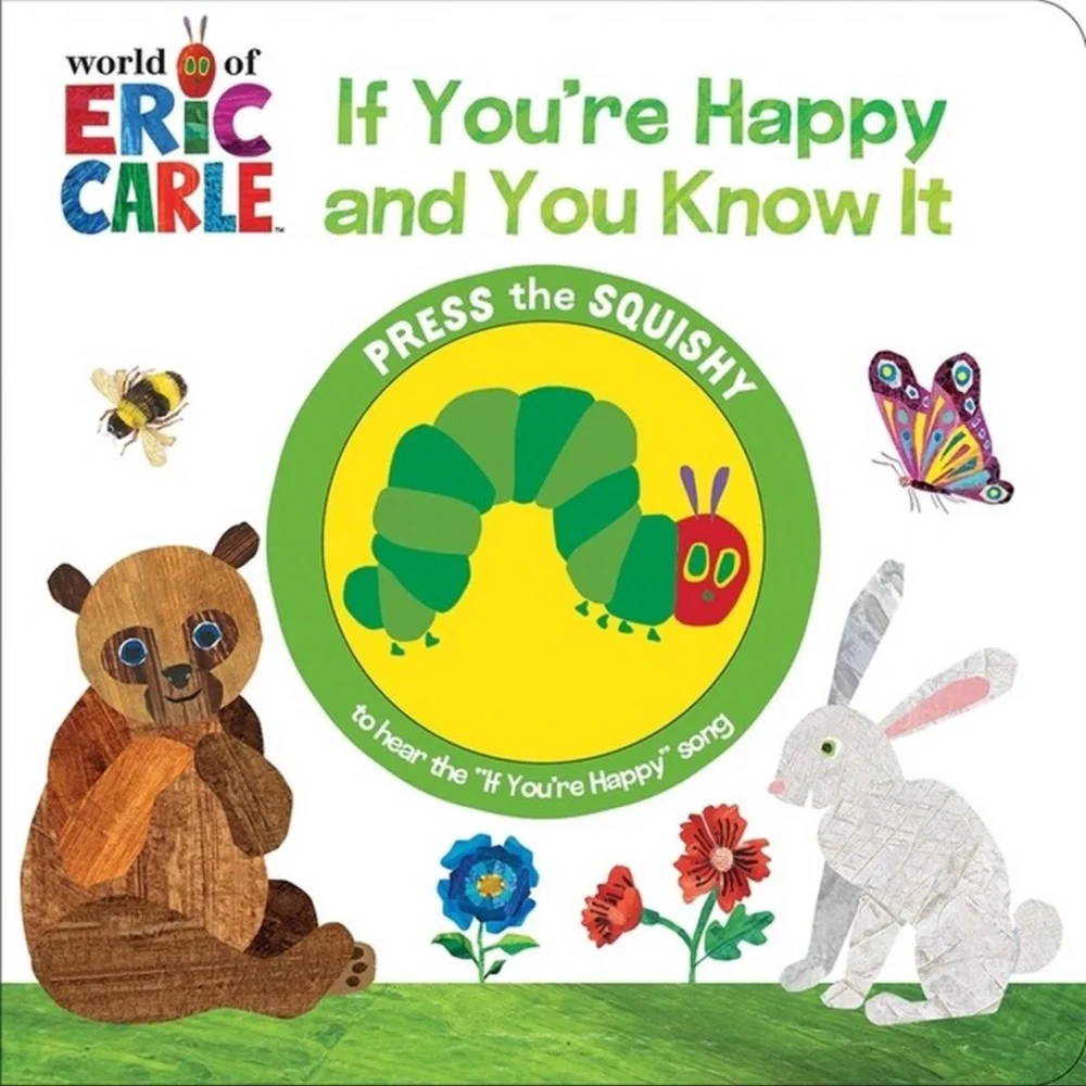 Pi Kids  World of Eric Carle, If You're Happy and You Know Board Book